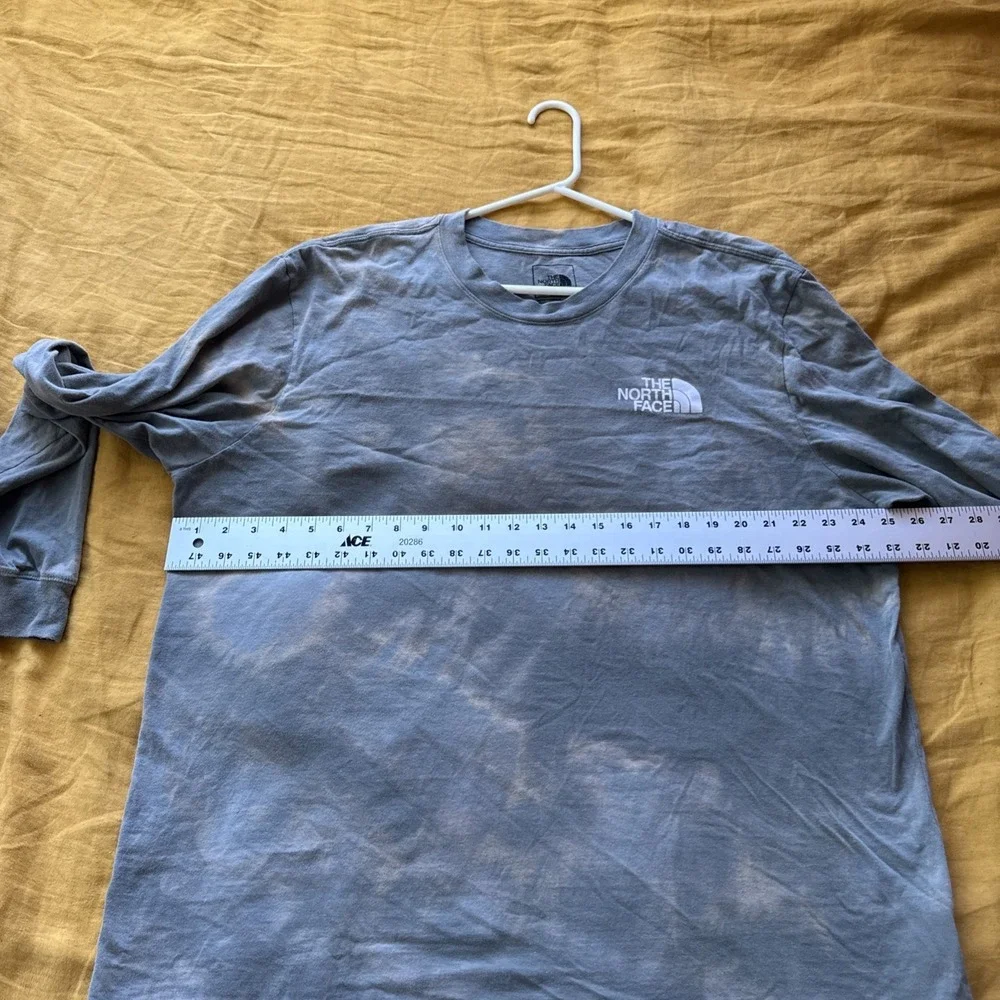The North Face Men WANDER Long Sleeve Shirt Xxl Hand Made Tie Dye‎ 1 Of A Kind